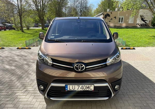 Toyota ProAce cena 166050 przebieg: 80800, rok produkcji 2020 z Lublin małe 92